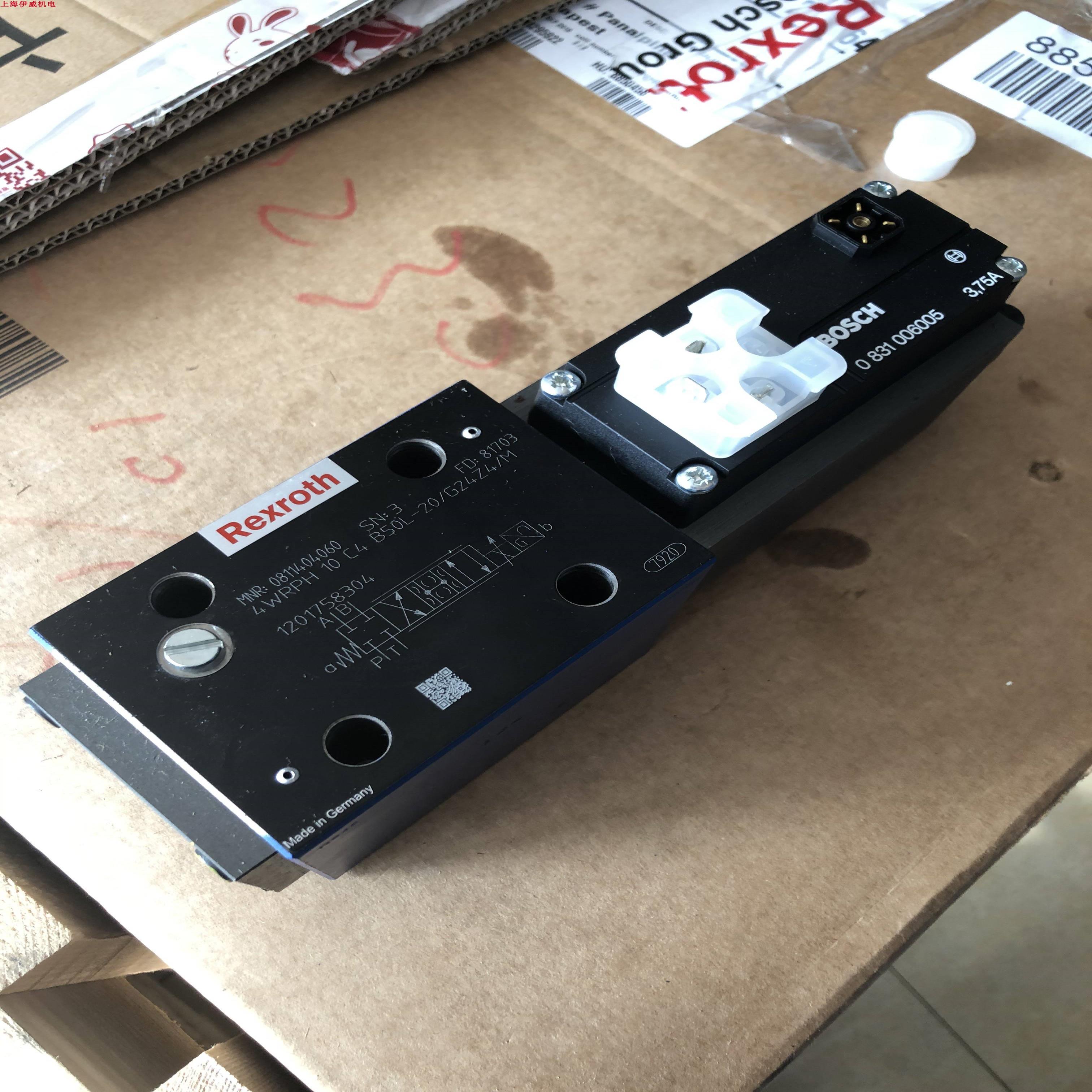 配件德国力士乐0811404060型号4WRPH10C4B50L-20G24Z4M比议价