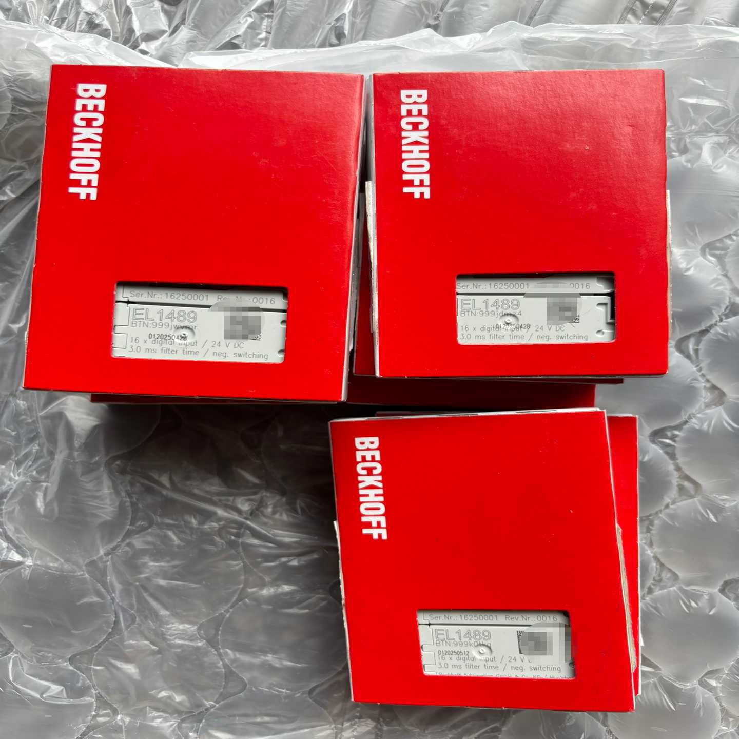 倍福EL1489模块，全新正品未拆封，25年产品，现货56个-议价