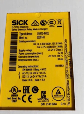 UE4102R03订货号6026144德国施克拍前询价下单