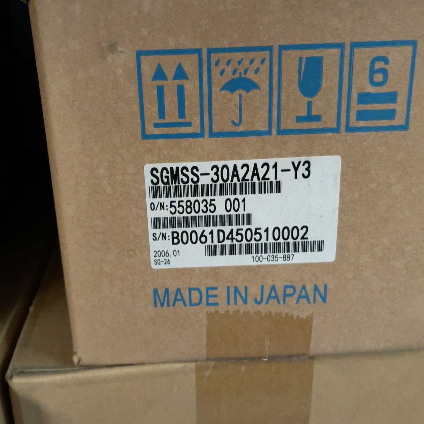 安川电机库存实物图SGMMS-30A2A21-Y3/20A2-询价客服