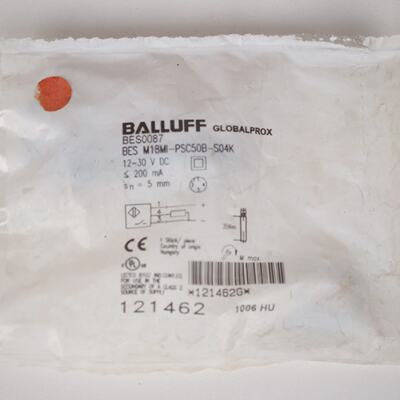 BALLUFF BES0087 BES M18MIPSC50BS04K INTERRUPTEUR DE PROXIMIT