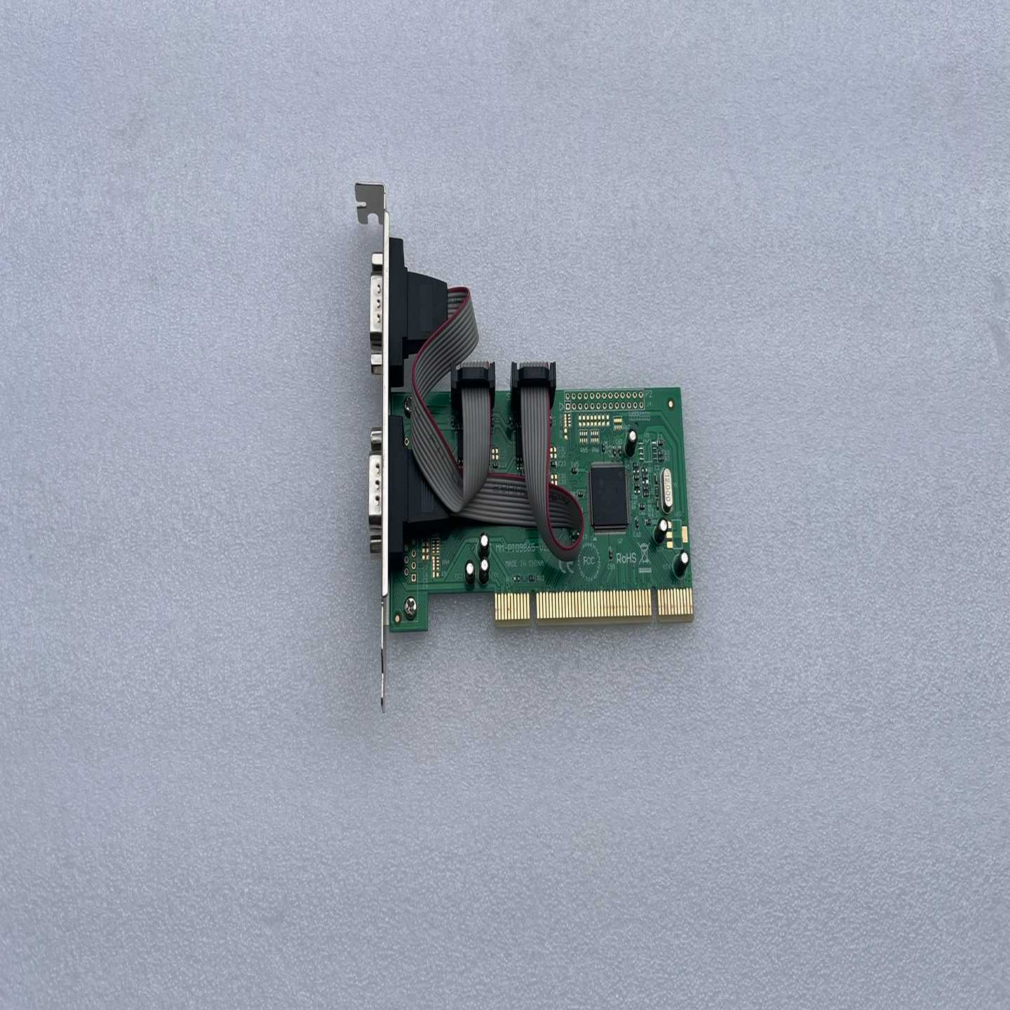 议价MM-PIO9865-V2.0台式机PCI串口卡功能正常，