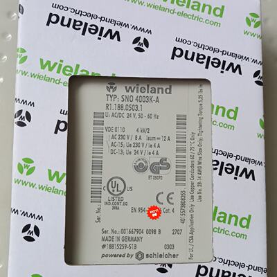 Wieland威琅安全继电器SNO 4003K-A，型号R1—议价