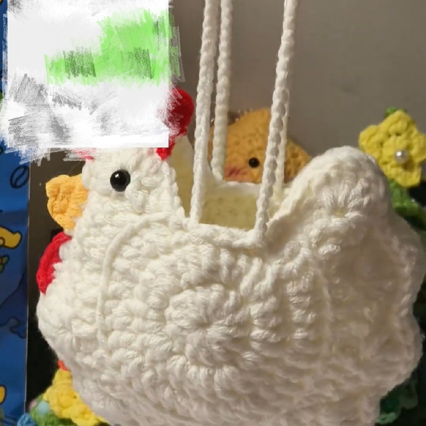 蛋兜diy材料包钩针天津鸡蛋包公鸡手工毛线钩织零钱包挂件小公鸡,服饰配件/皮带/帽子/围巾,DIY编织材料包,淘宝优惠券,粉丝福利购,淘宝优惠卷