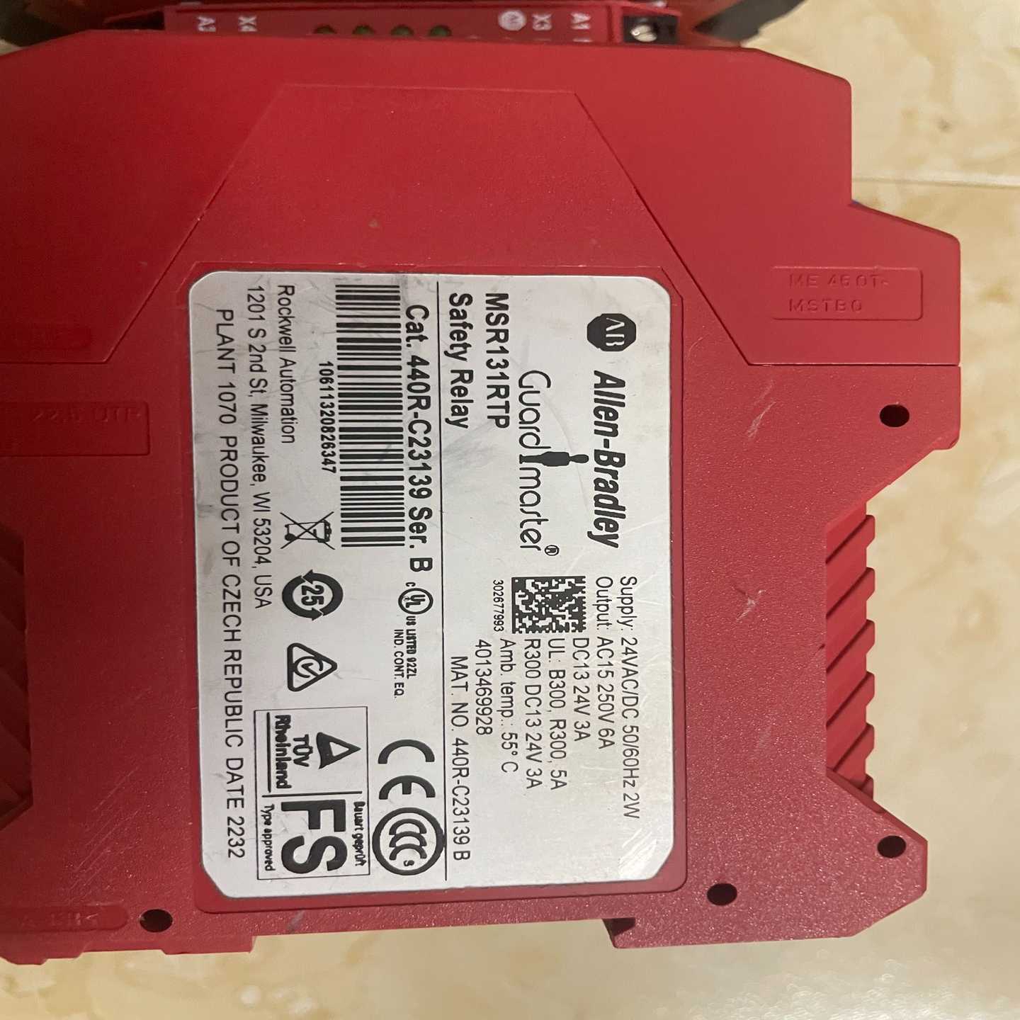 AB罗克韦尔MSR131RTP询价