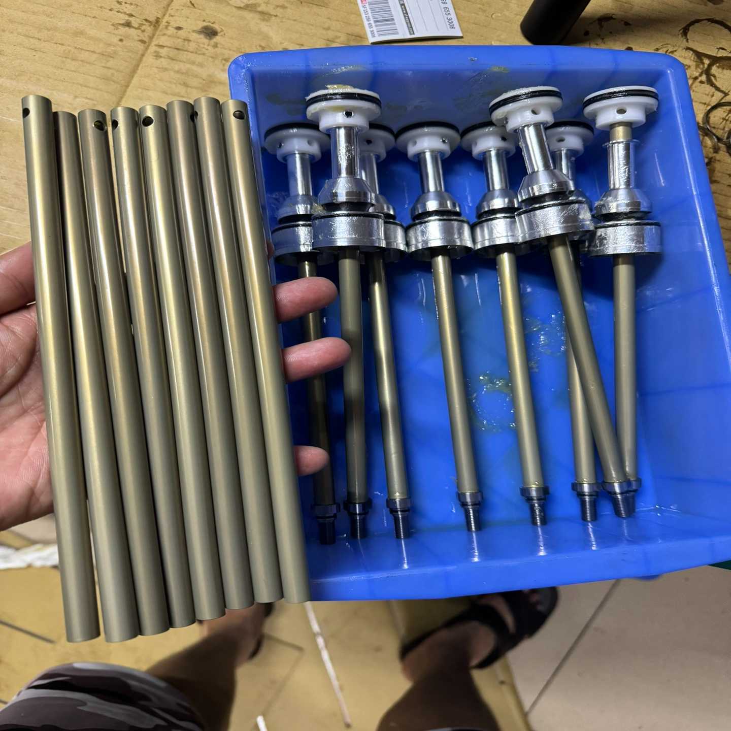 fox前叉改行程修补件前叉气叉修补件改行程杆各种小配件都--议