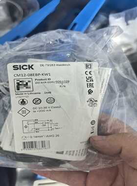 全新原装SICKCM12-08EBP-KW1电容式接近