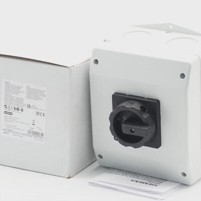 Siemens 3LD21653VB51 25A690V E 04 Hauptschalter  main switch