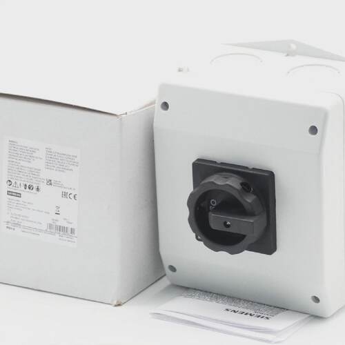 Siemens 3LD21653VB51 25A690V E 04 Hauptschalter  main switch