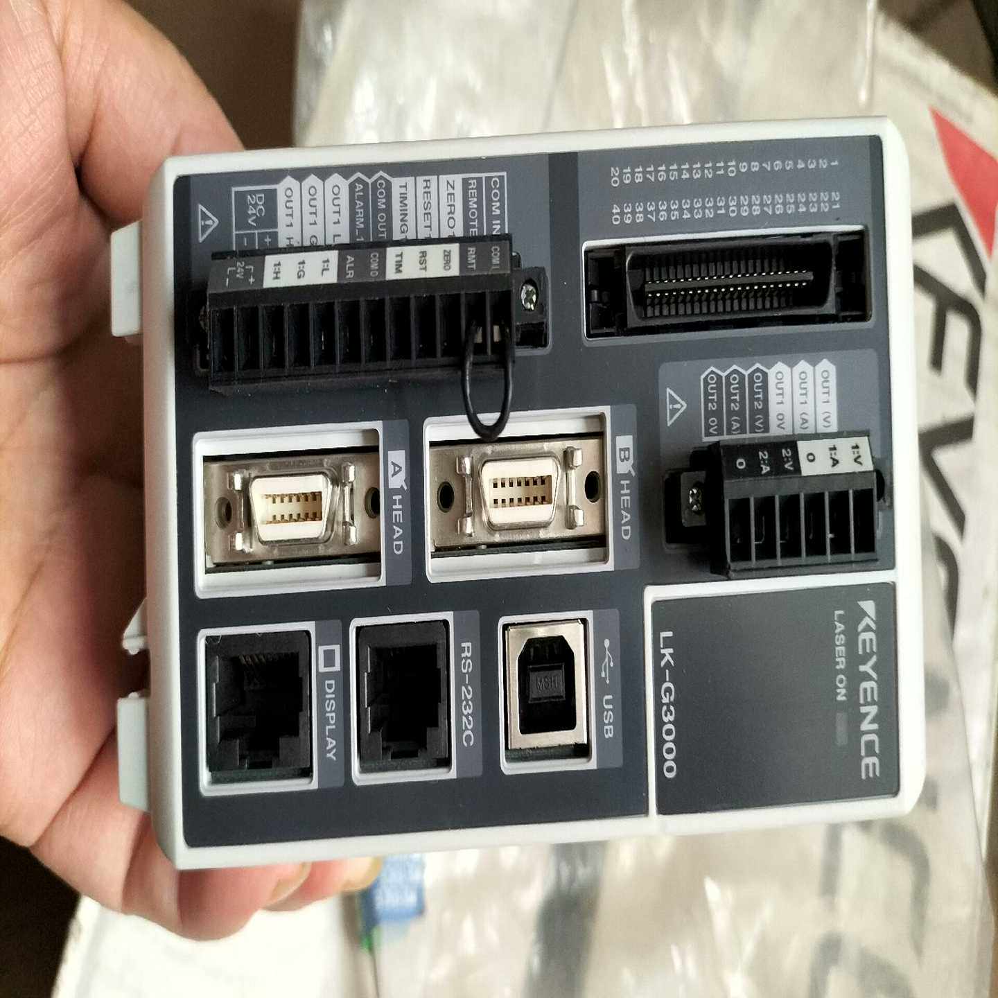 【议价】基恩士未使用LK-G3000控制器，无包装盒，一个适用