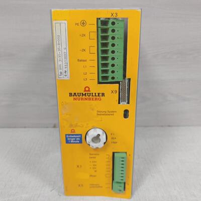 BAUMULLER BUG 33530B002  SERVO DRIVE