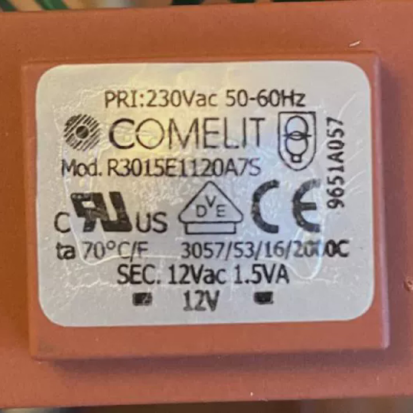 1.5VA230V转12V变压器AS3012-E-0150-120-S替R3015E1120A7S