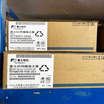 富士伺服驱动器RYT401F7-VCS2/RYT751F7-~询价