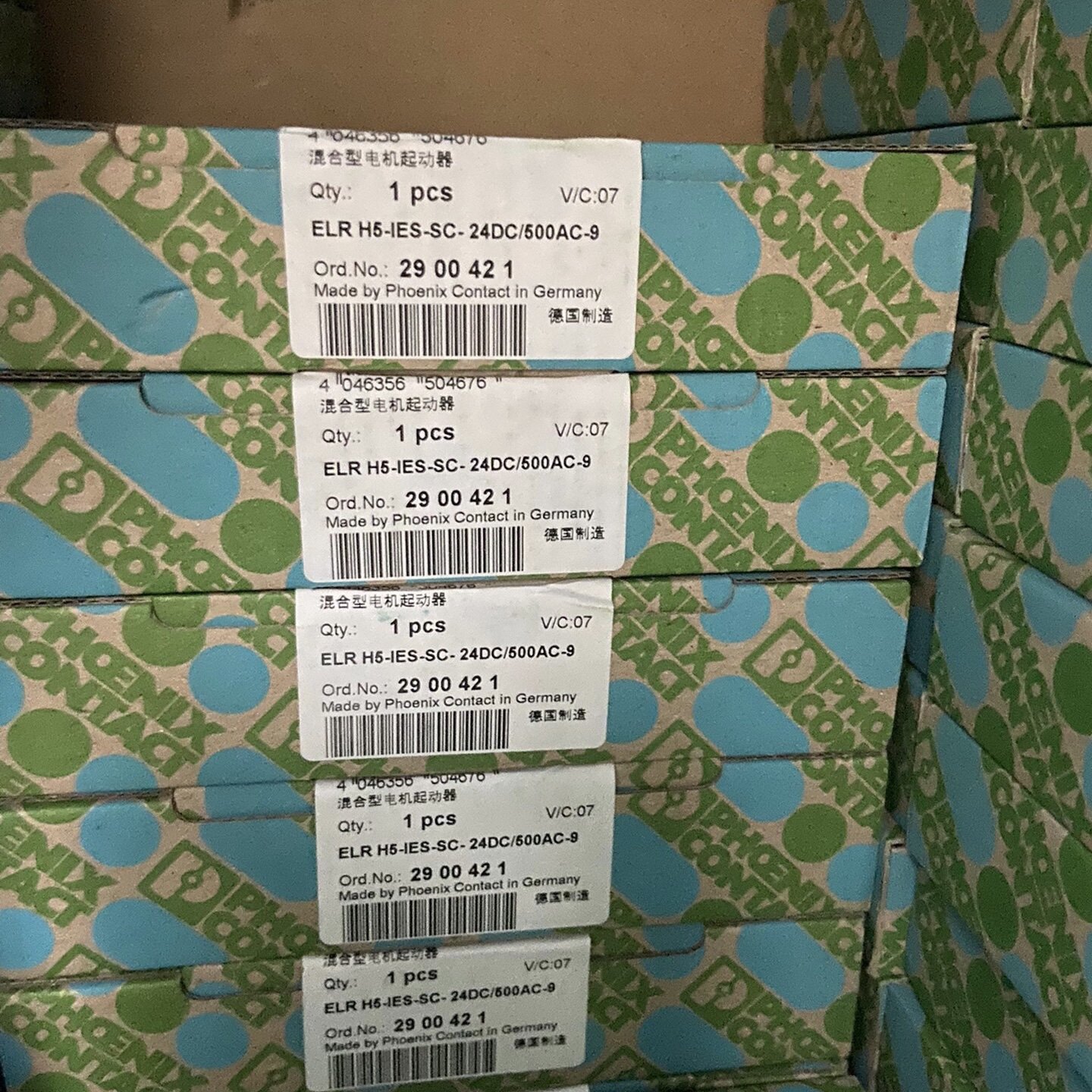 2900421菲尼克斯电机起动器ELRH5-IES-SC-24DC/500AC-9