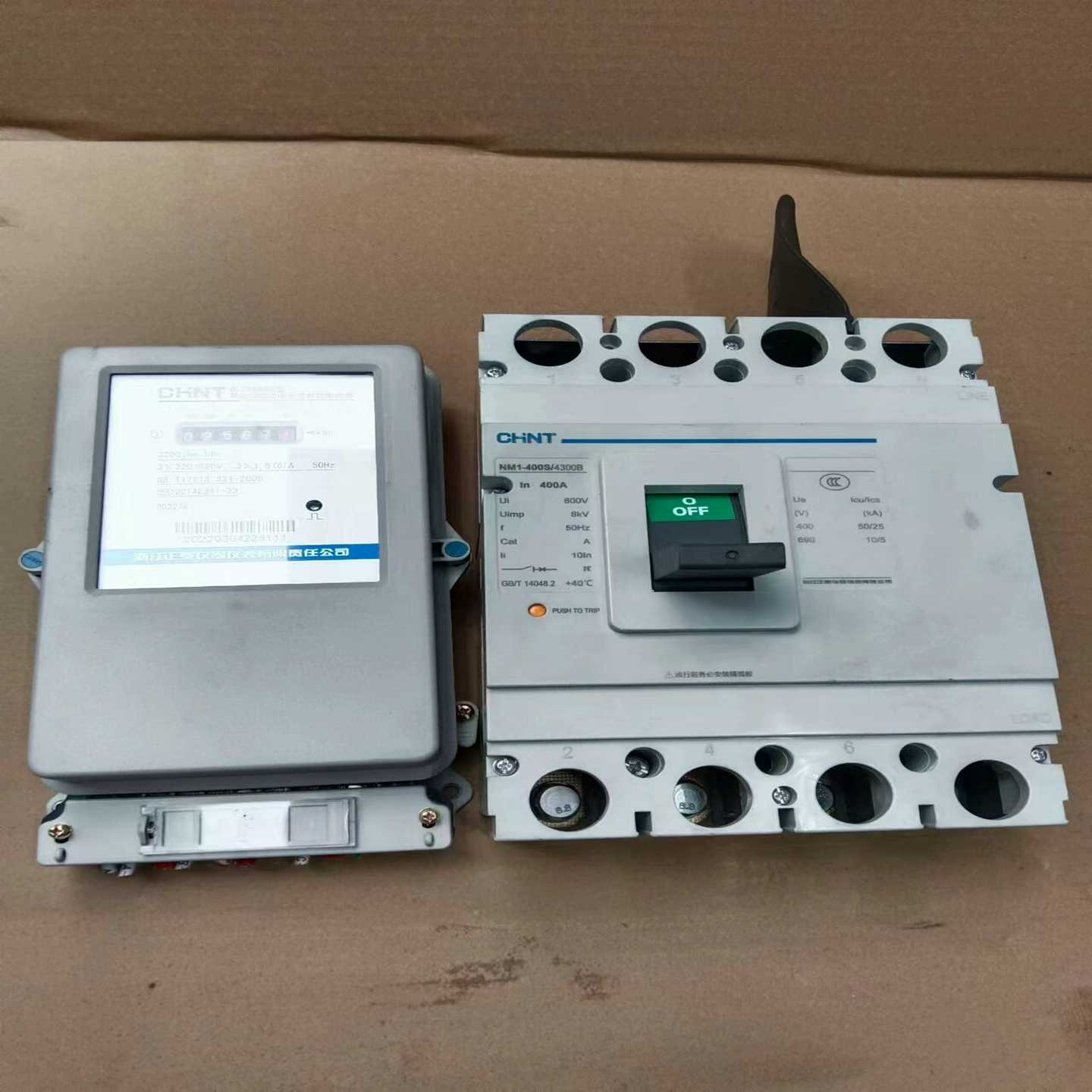 正泰NM1一400S/4300B系列三相四线塑壳继路器空元器--议价商品