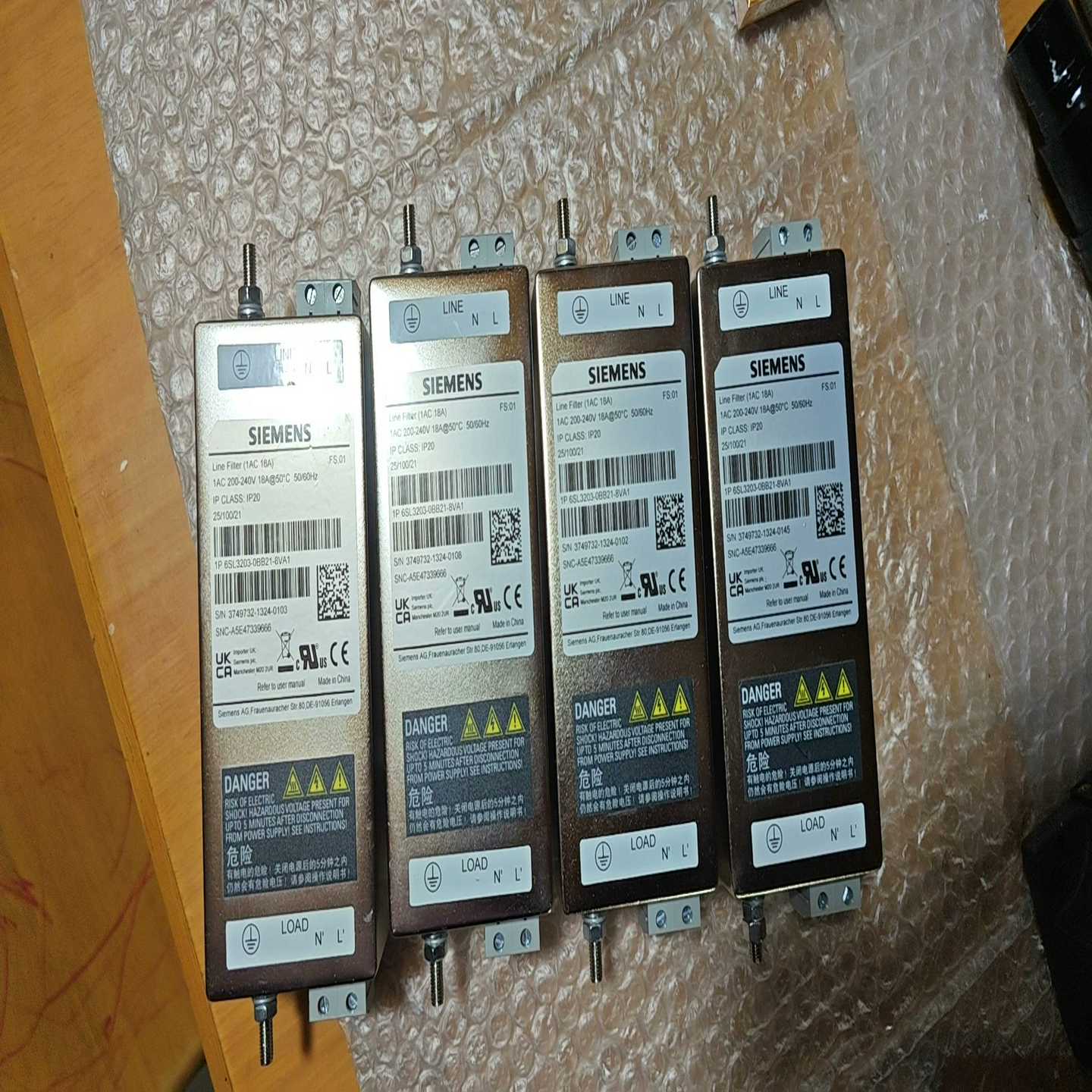 西门子滤波器6SL3203-0BB21-8VA1，项目多买了--议价商品