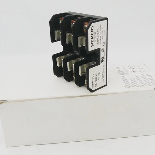 6x Siemens 3NC10383 3NC1 0383 Zylindersicherungshalter unuse