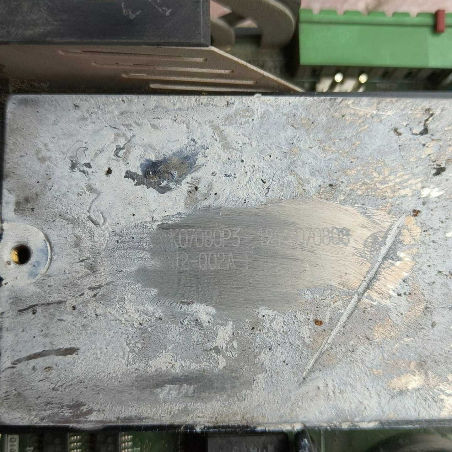 三菱伺服驱动板J2SB-P03F带Q02A模块，成色如图所-议价