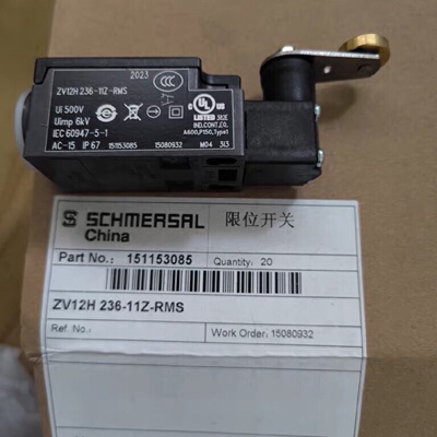 ZV12H23611ZRMS施迈赛安全开关拍前询价