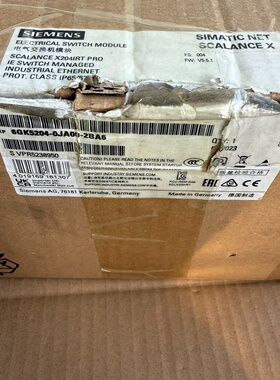 议价23年西门子全新仅开封X204IRT PRO交换机204-0