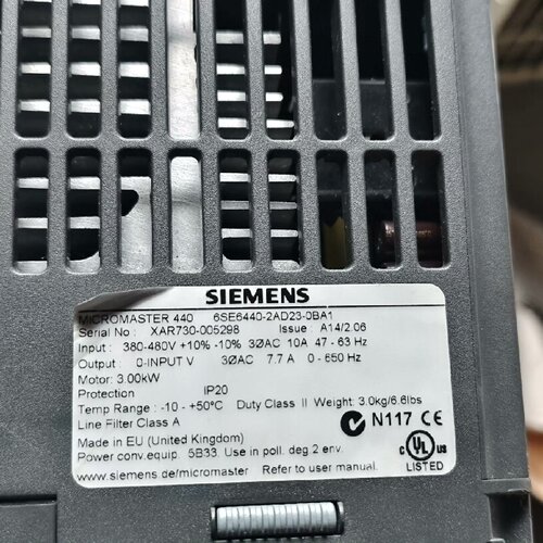 询-4402AD230BA13kw变频器目测