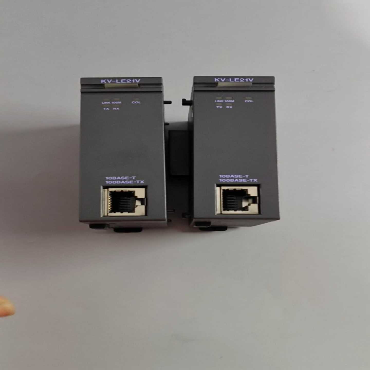 基恩士以太网模块KV-LE21V，卡扣好的功能询价