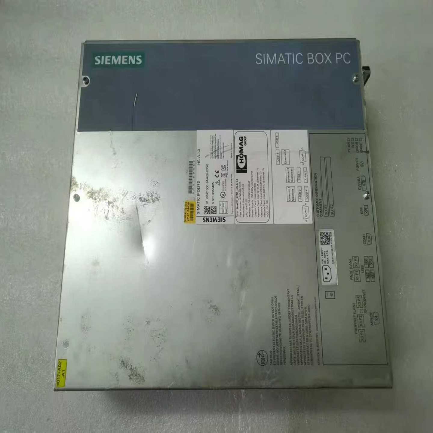 IPC627D工控机6BK1000-6AA00-0XX询价