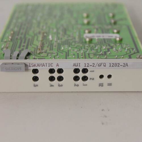 西门子AUI1226FQ12822AIskamaticA保修和延长保修