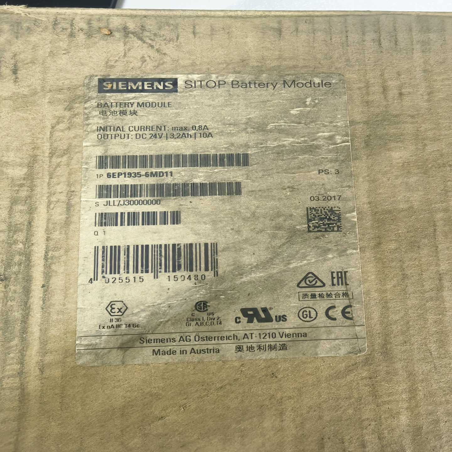 6EP1935-6MD11西门子J年原装原标正品！全新