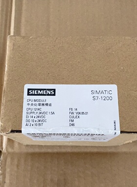 溢价-S71200CPU模块型号6ES72141A