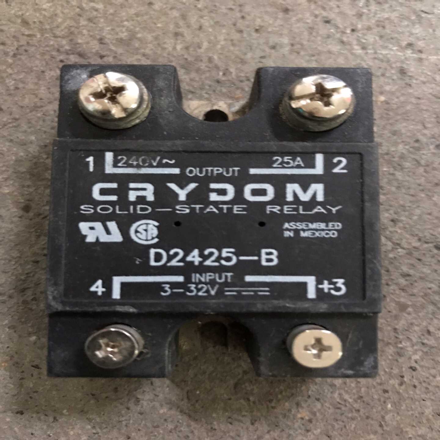【议价】常闭固态继电器D2425-BD2425-B-462819适用