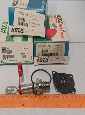 Lotof3ASCO302274valverepairkits:onecomplete,twoin