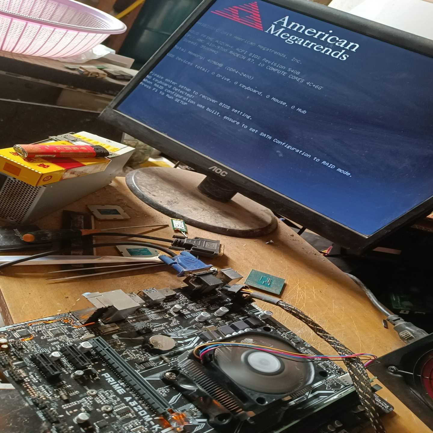 华硕A320M一K   AM4主板CPu  A10  970【鑫鑫商铺】
