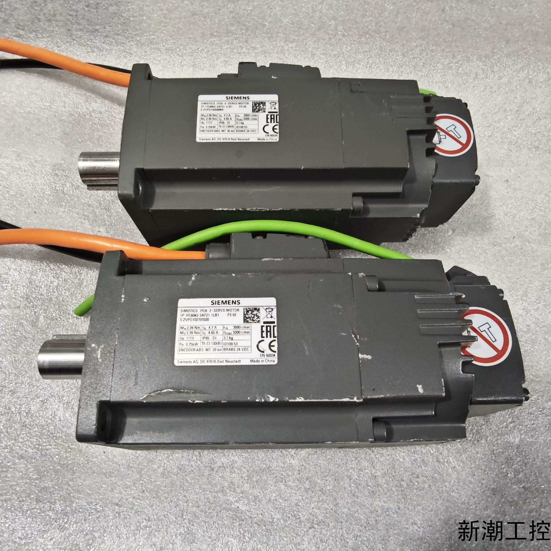 西门子1FL6042-2AF21-1LB1伺服电机750W议价商品