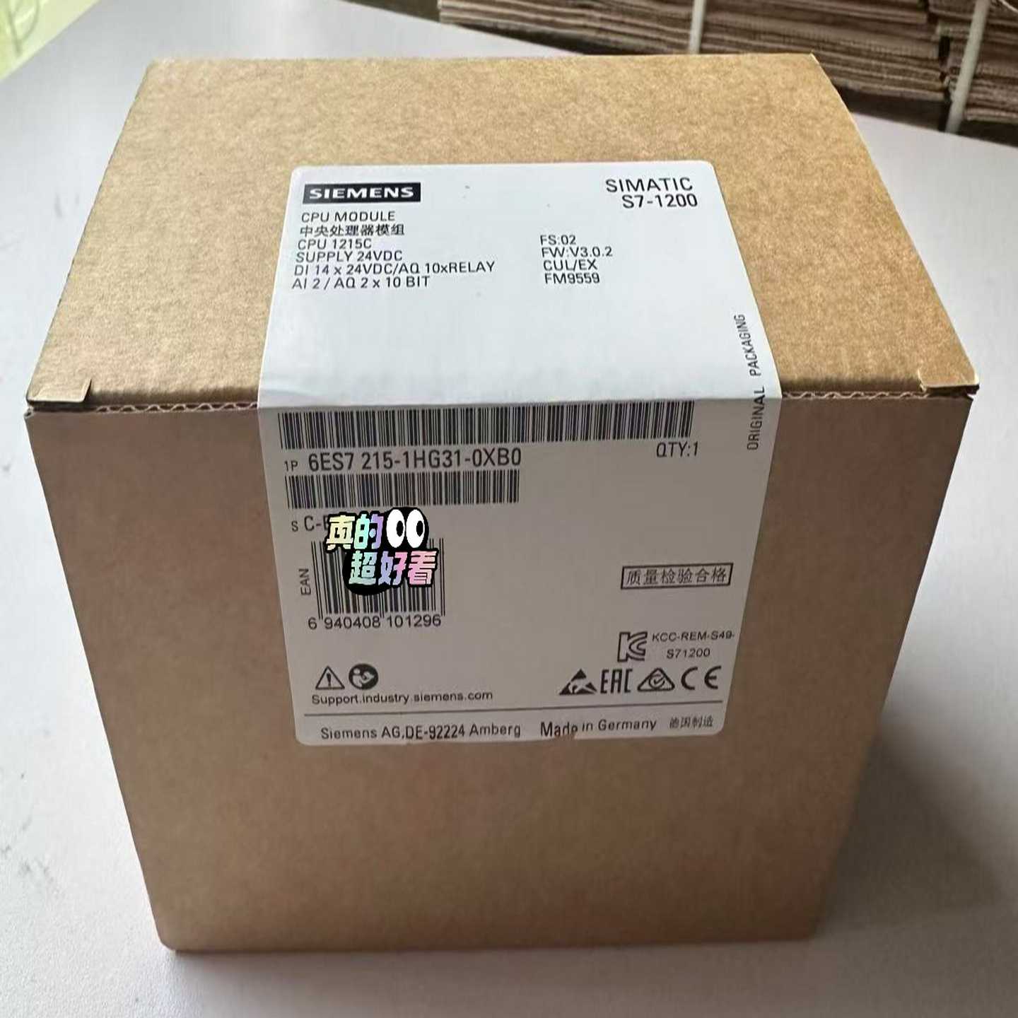 【议价】6ES7215-1HG31-0XB06ES7215-1适用