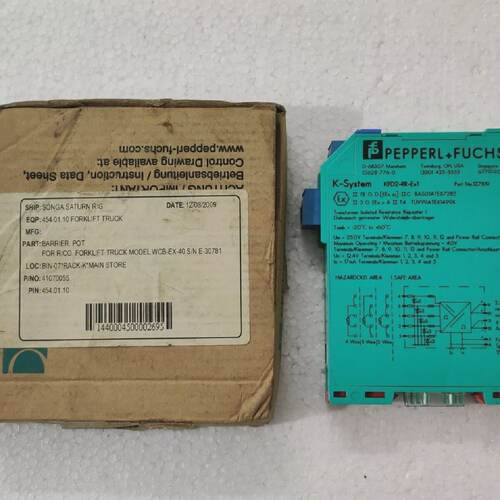 PepperlFuchs KFD2RREx1 Transformer Isolated Resistance Repea