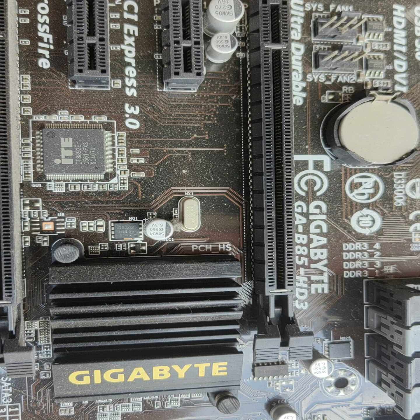 (议价)Gigabyte/技嘉B85-HD3d3v台式电脑主板豪华