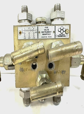 PRECISIONGENERALFIVEVALVEMANIFOLDM502CCT8000PSI@450