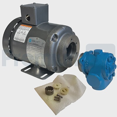 TUTHILL HTI 780004  000LEVCA7 ROTARY GEAR PUMP  MOTOR .25HP