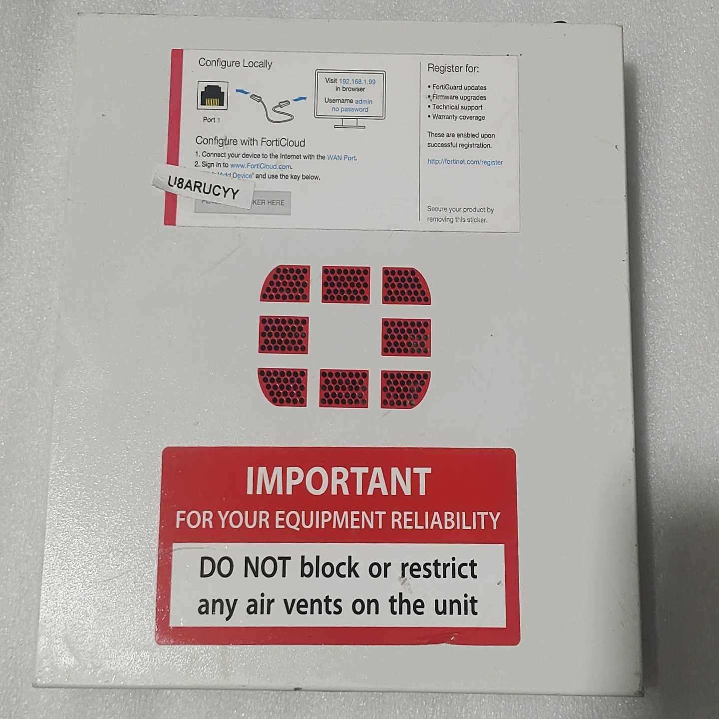 飞塔FortiGate90D千兆企业级防火墙，成色轻微--议价商品