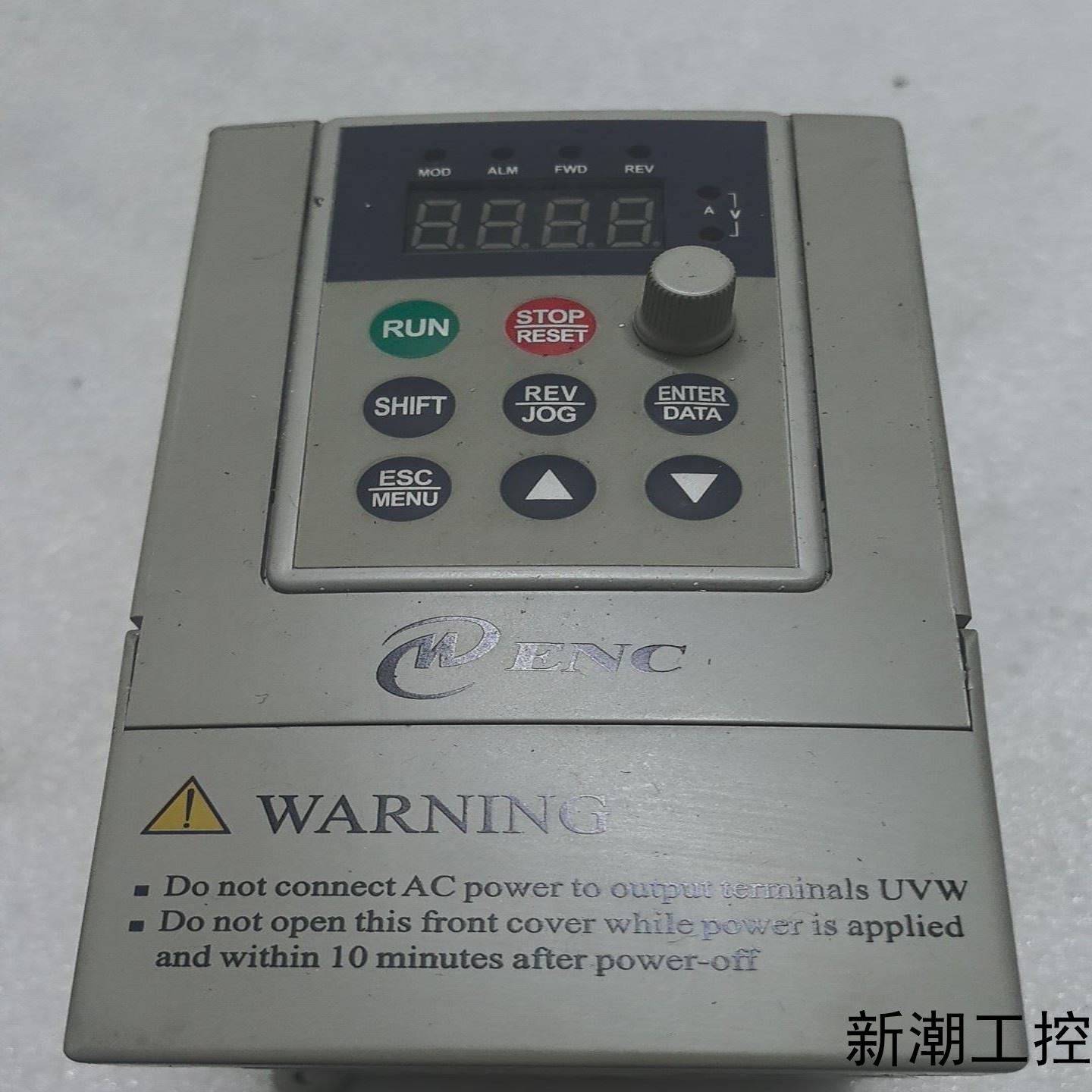 ENC易能变频器EDS800-2S0007实物拍摄成色如议价商品