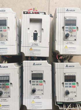 台达变频器VFDM220V0.40.75KW原装正品-议价
