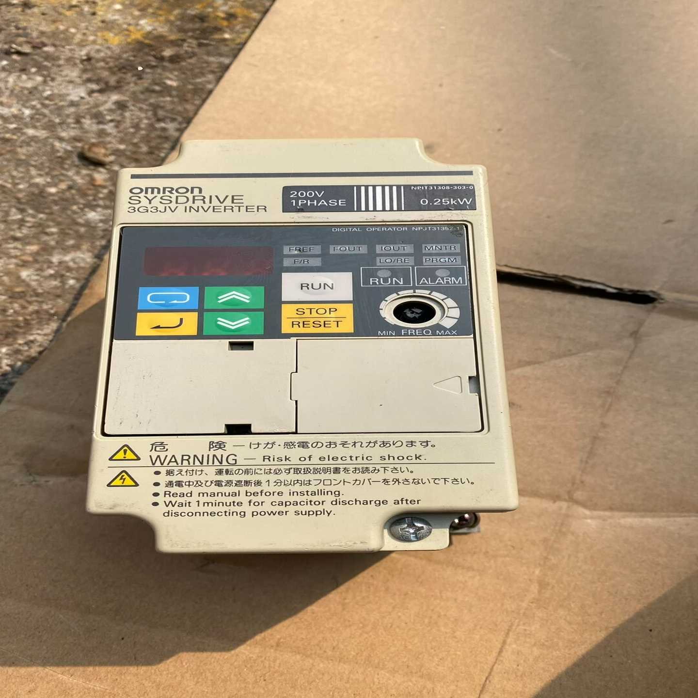 变频器3G3JV-A2001电压200-230v，功率询价