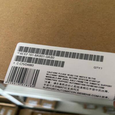 未拆封6ES7151-8AB01-0AB0实物询价