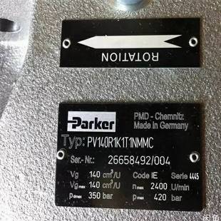 派克液压泵PV180R1K1T1NMRZ柱塞泵备上海询价