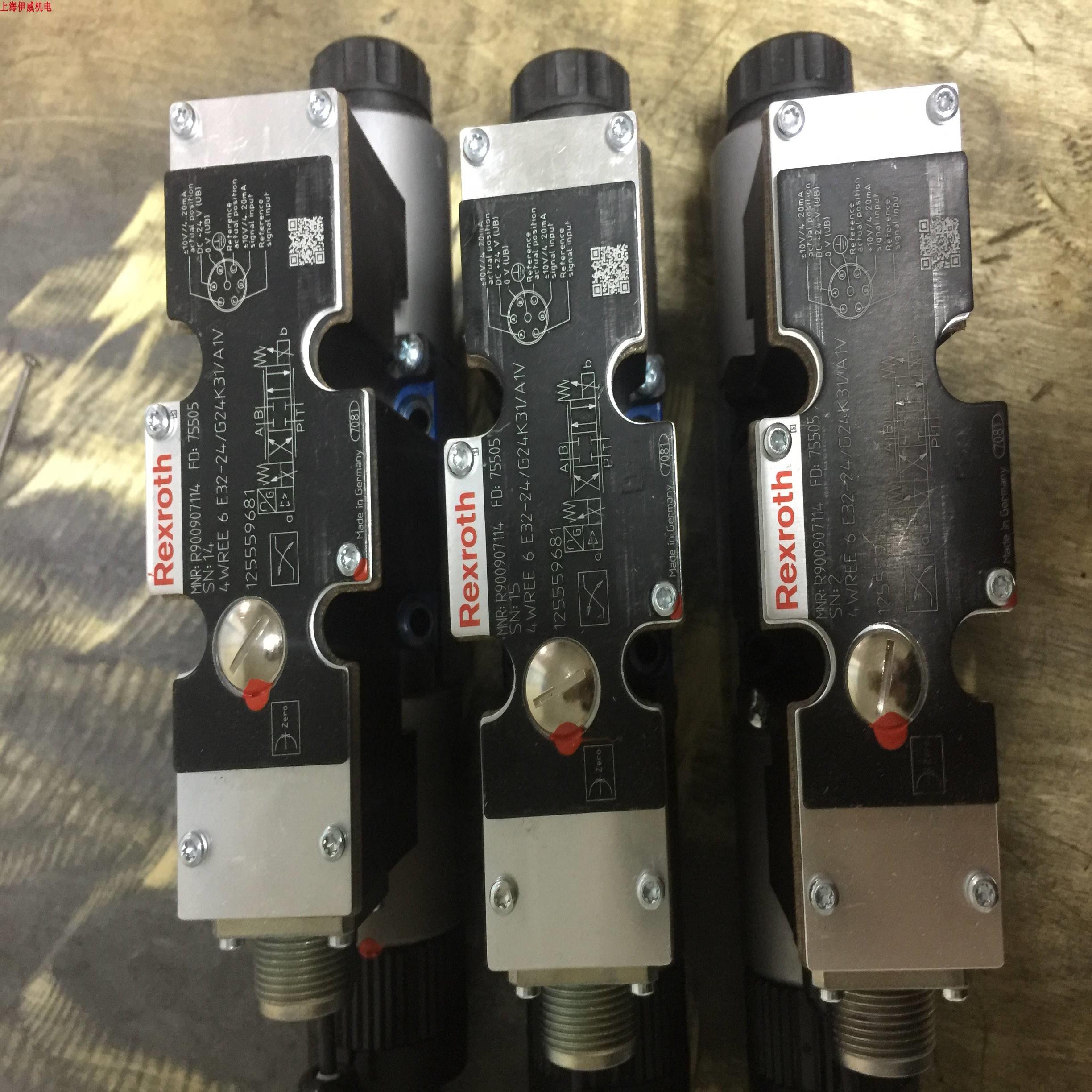 配件R900907114型号4WREE6E32-2XG24K31A1V比例换向阀力士议价