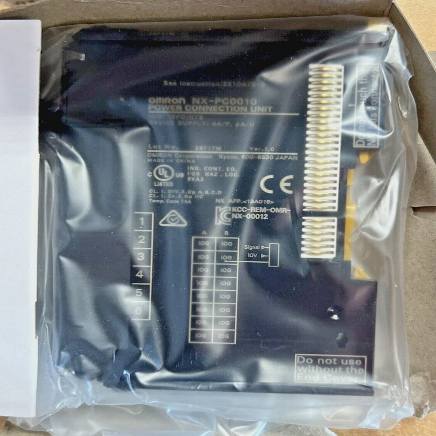OmronNX-PC0010PowerConnectionUnit*NEWinBox*