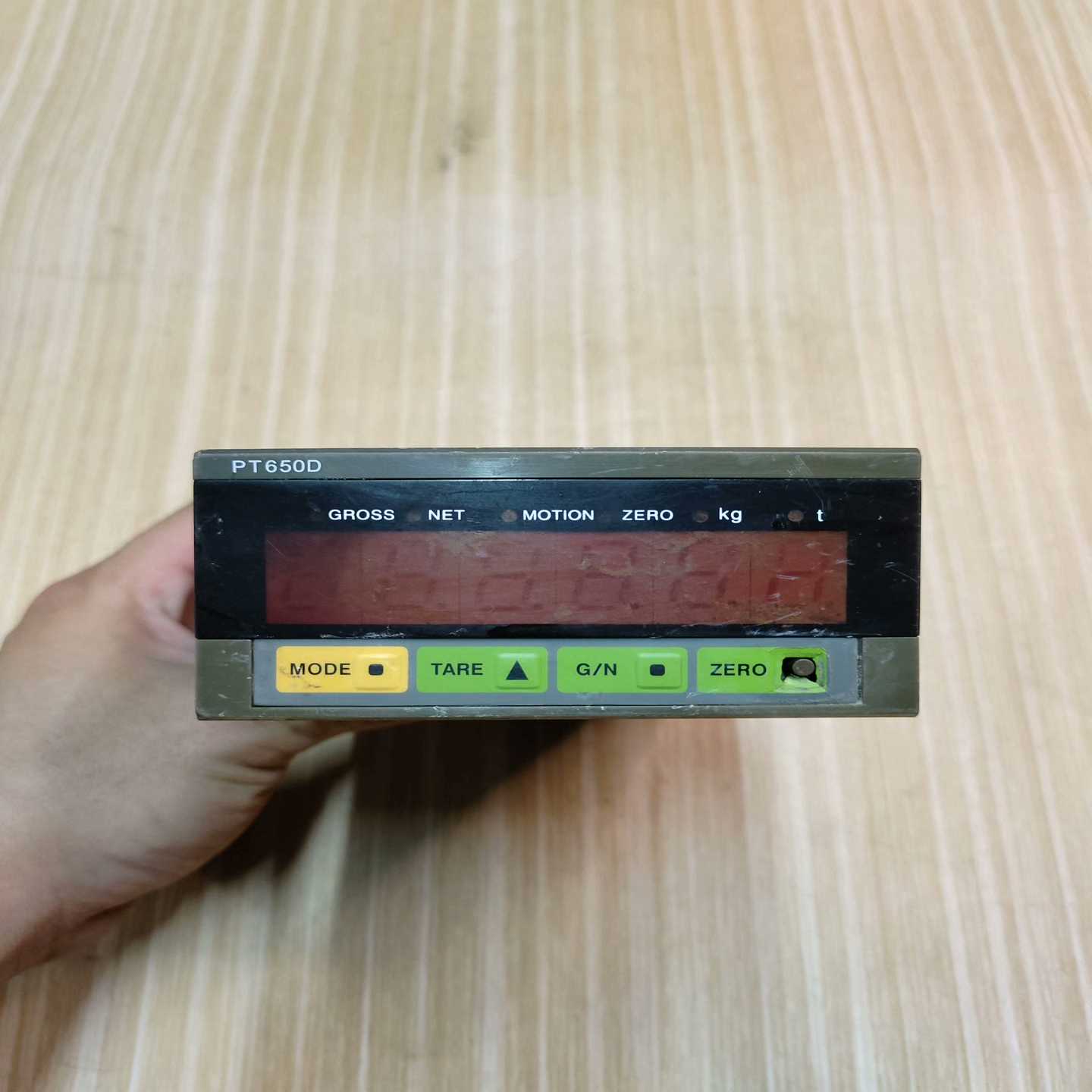 珠海志美PT650D称重仪表，拆机品，成色如图，外壳有使用痕--议价