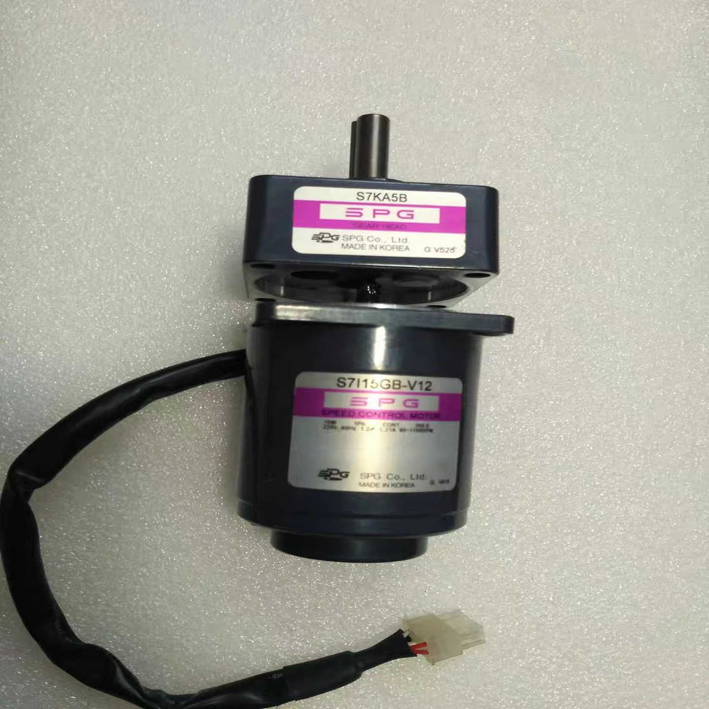 SPG单相力矩电机S7I15GB-V12减速机波箱S7KA5询价