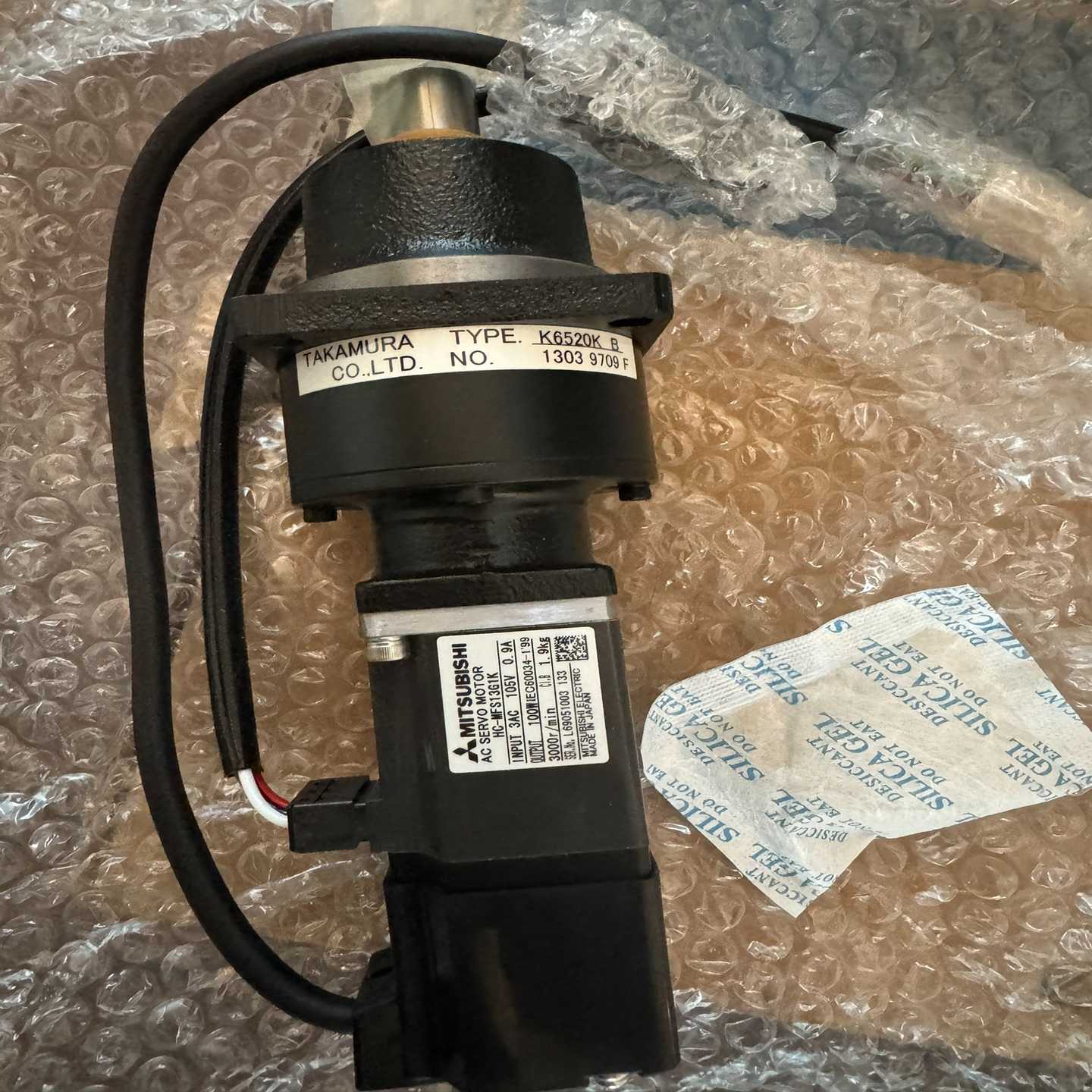 三菱伺服HC-MFs13G1K一比20库存有货的，非【博航商行】